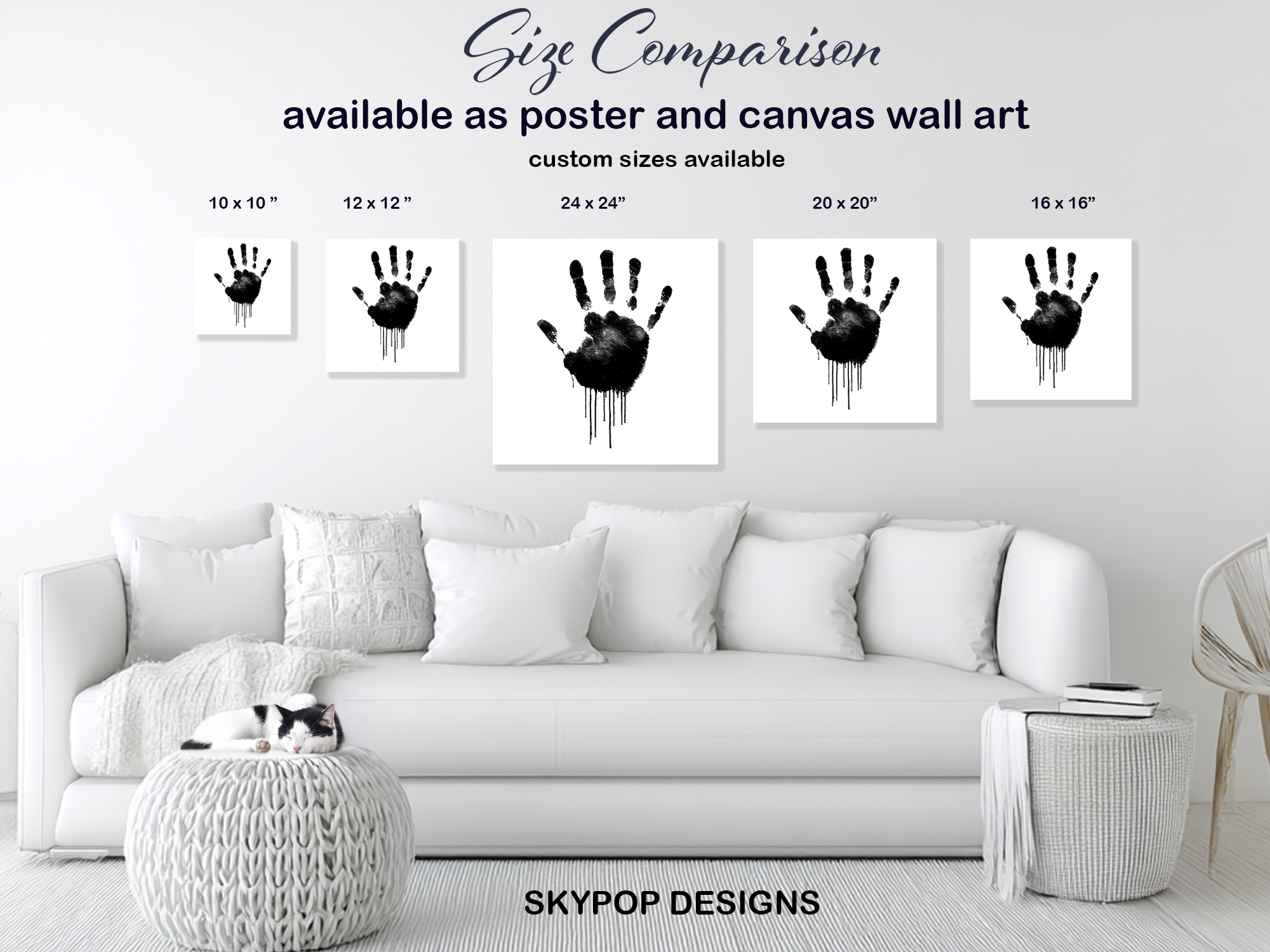 7.jpg Dripping Handprint Art