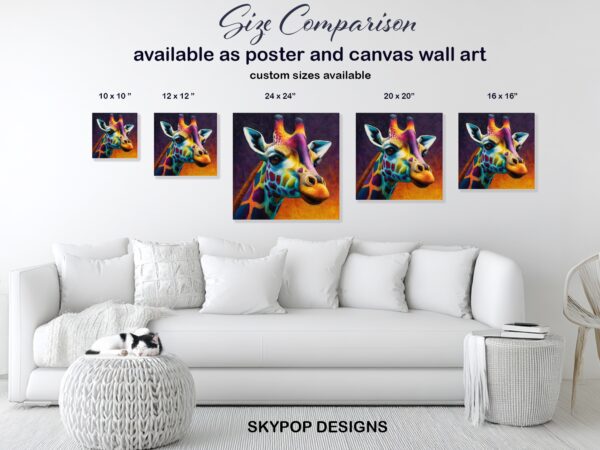 Giraffe Art