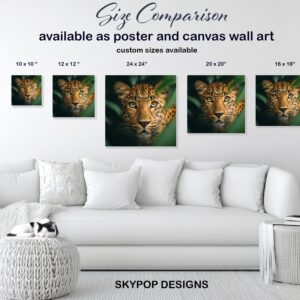 Leopard Eyes Art