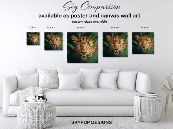 Leopard Eyes Art