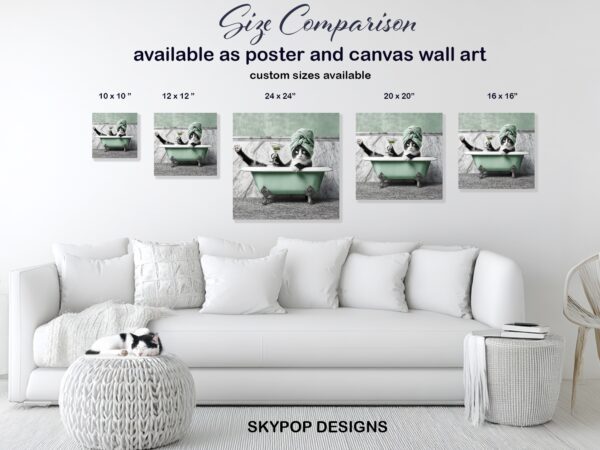 Cat Spa Art