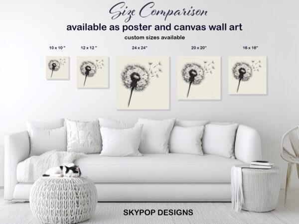 Dandelion Wish Art