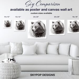 Bear Portrait Art