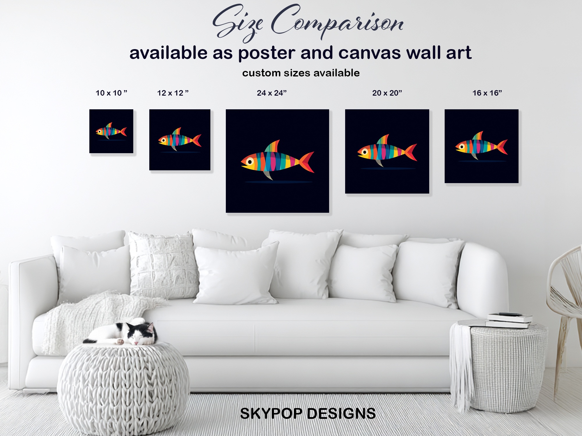 7.jpg Rainbow Fish Art
