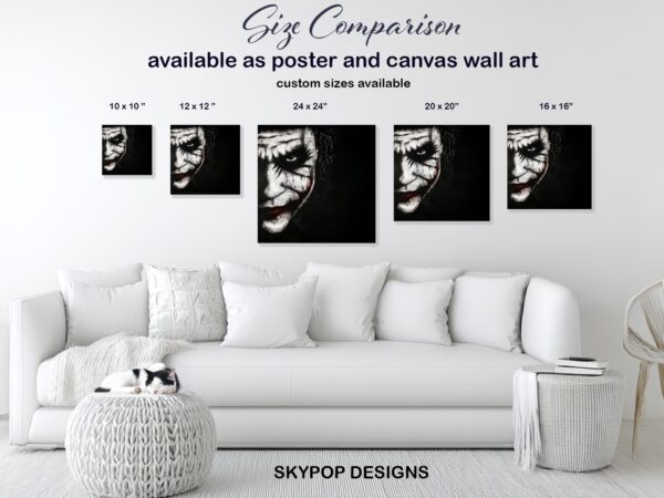 Joker Face Art