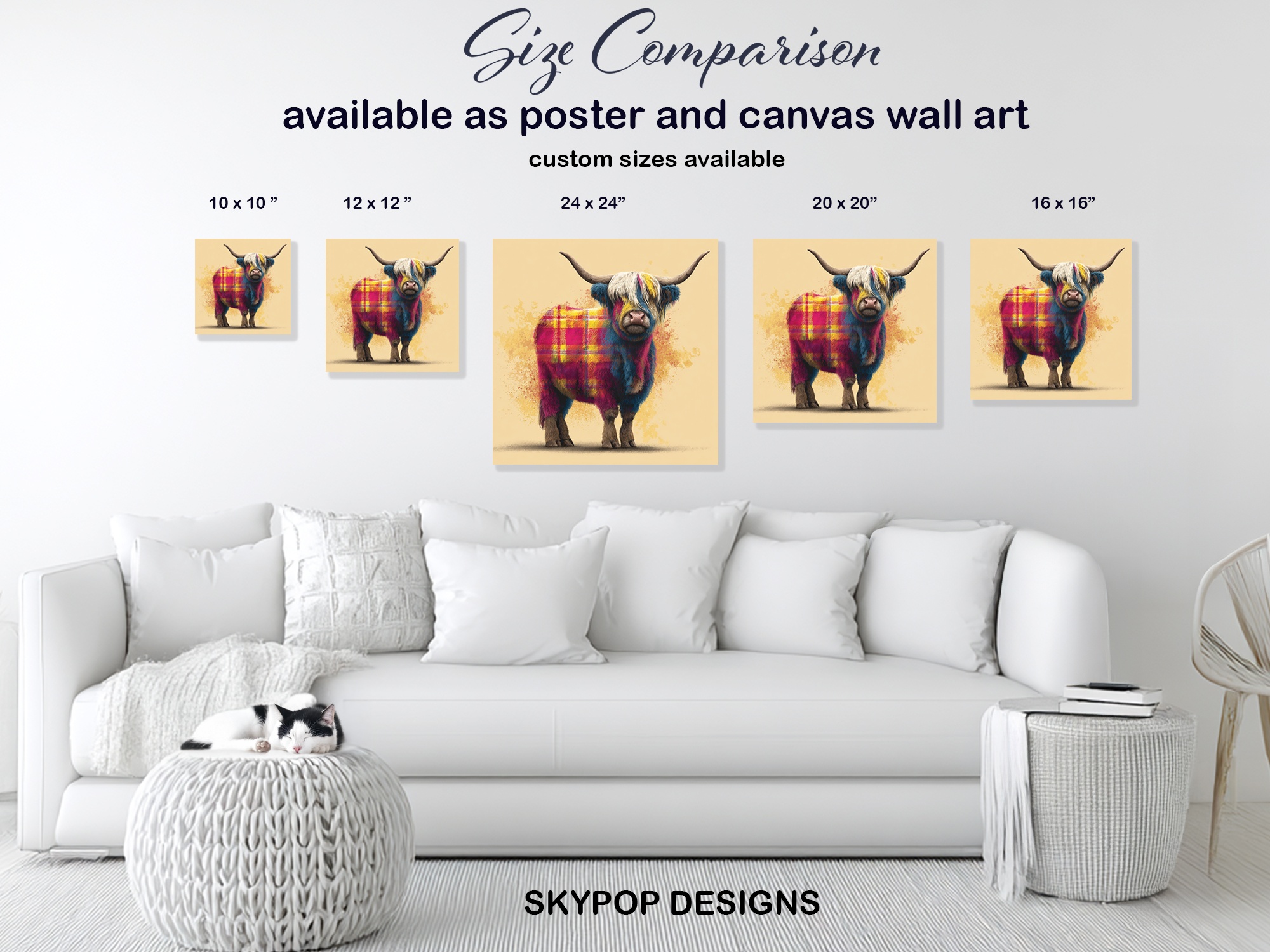 7.jpg Highland Cow Art