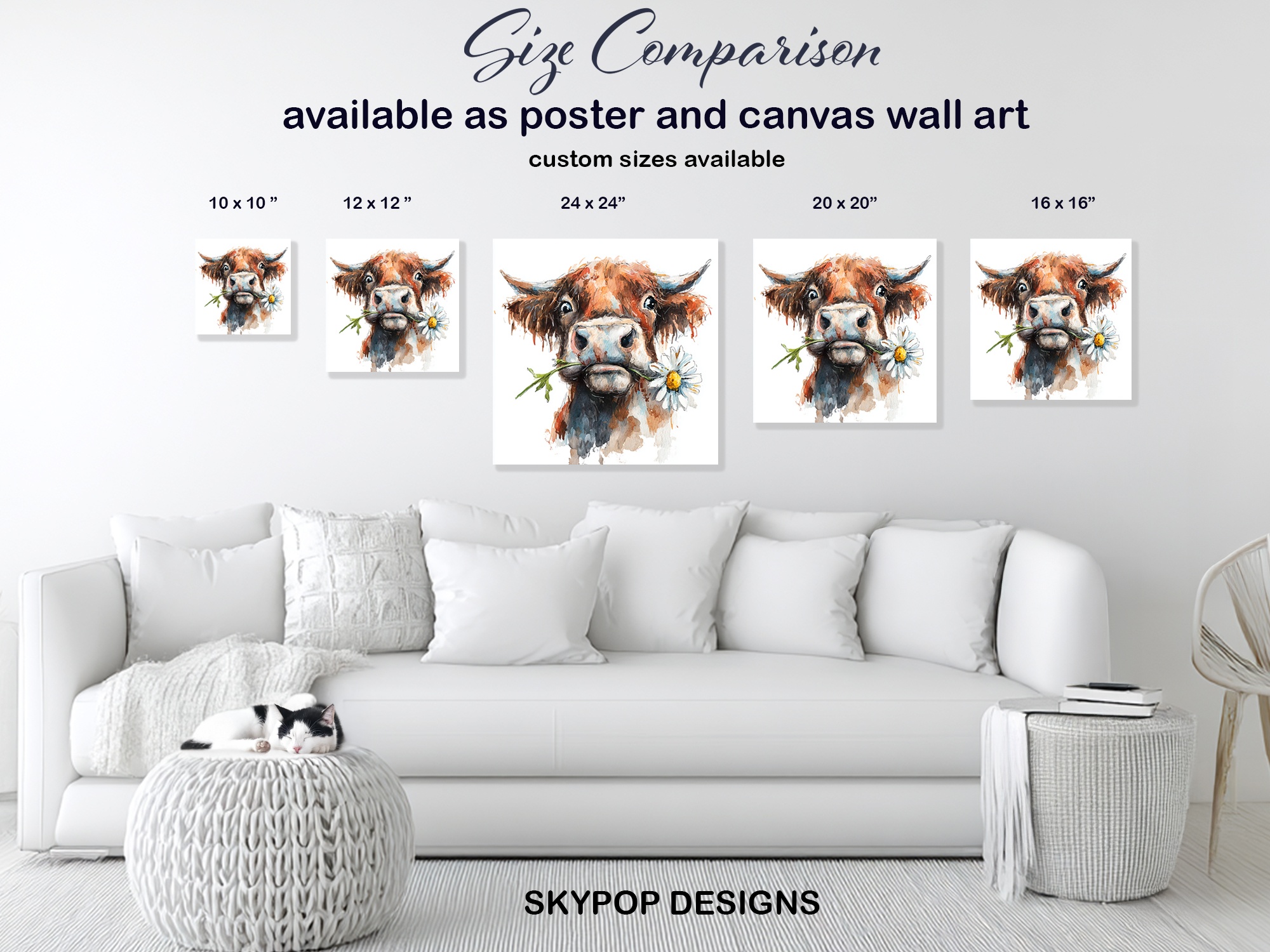 7.jpg Highland Cow Art