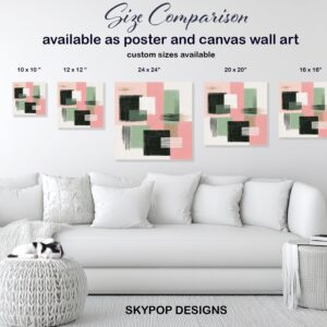 Geometric Pastel Harmony Art