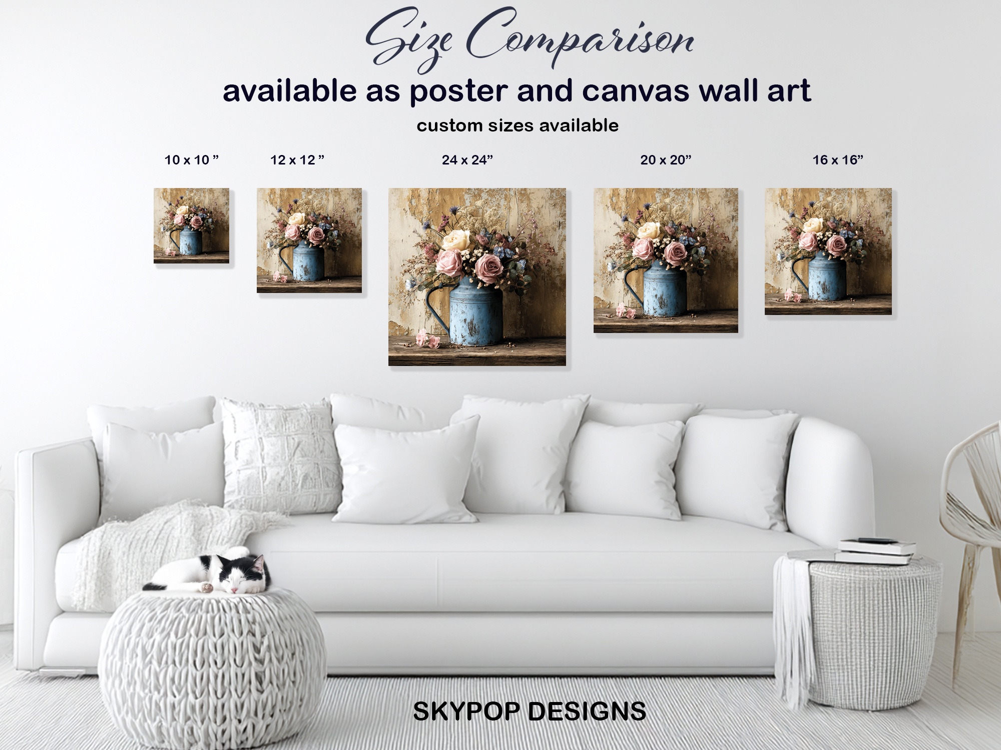 7.jpg Rustic Floral Arrangement Art