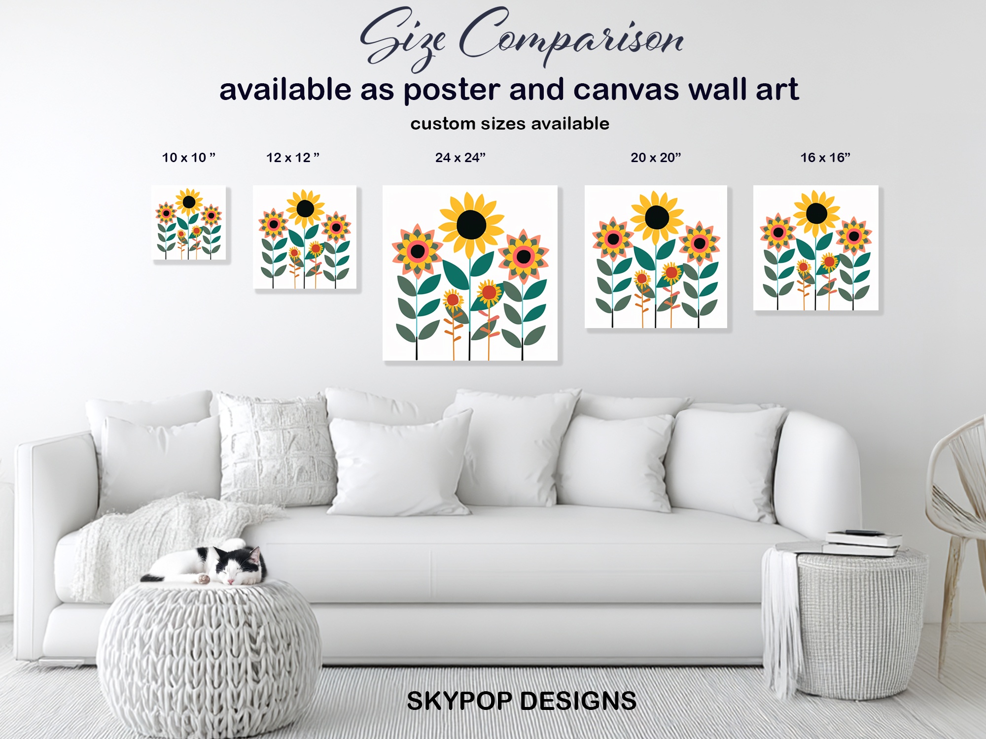 7.jpg Cheerful Sunflower Garden Art