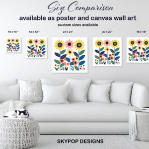 Sunflower Garden Art
