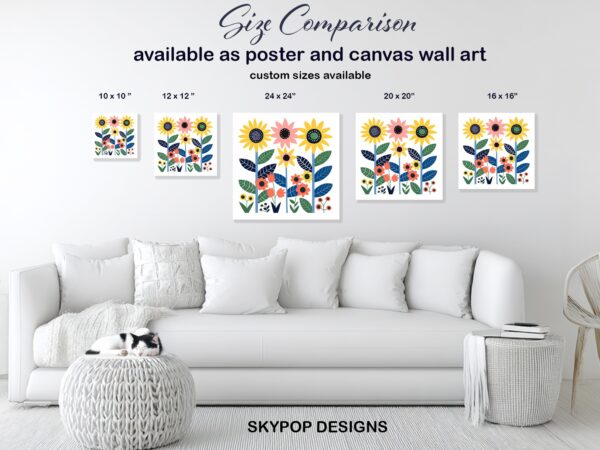 Sunflower Garden Art