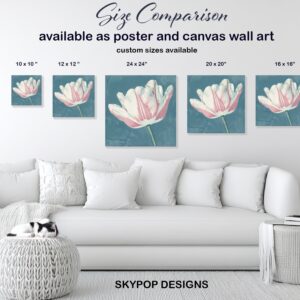 Tulip Bloom Art