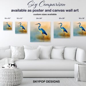 Blue Heron Art