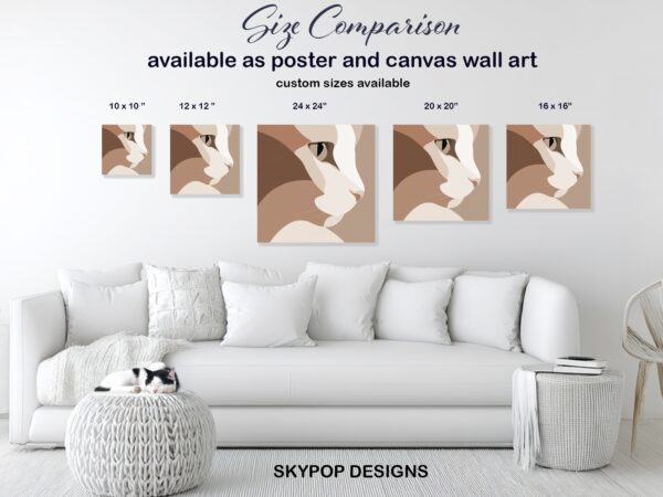 Cat Face Art