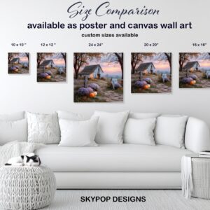 Autumn Barn Art