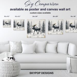 Moose Wall Art