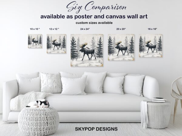 Moose Wall Art