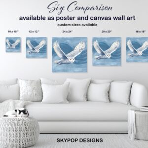 Snow Owl Art