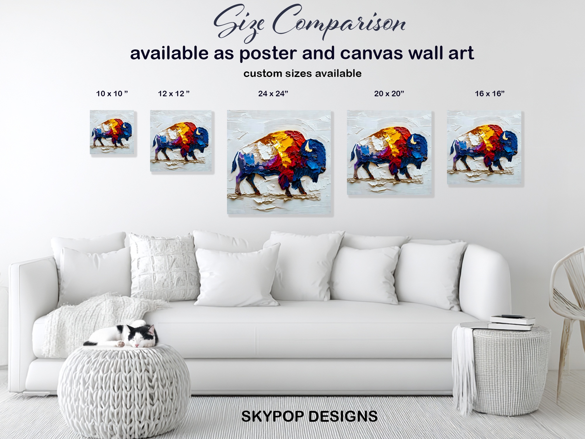 7.jpg Bison Wall Art