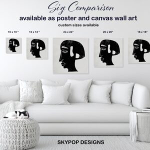 Abstract Face Art