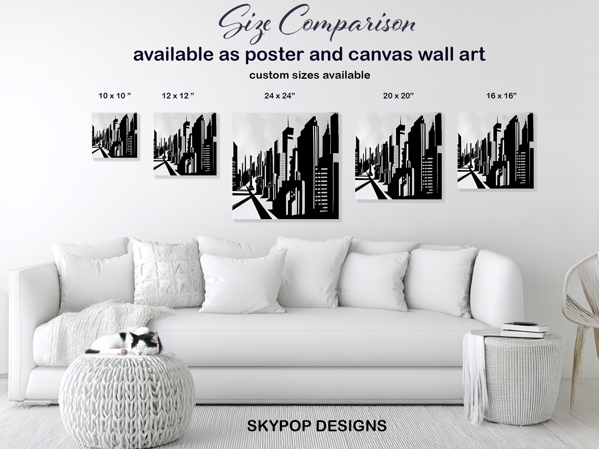 7.jpg Cityscape Silhouette Art