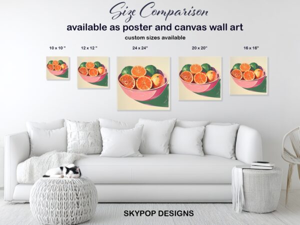 Citrus Bowl Art
