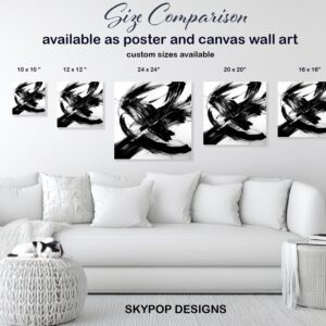 Dynamic Brushstroke Art