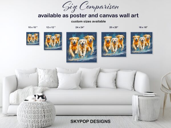 Golden Retriever Art