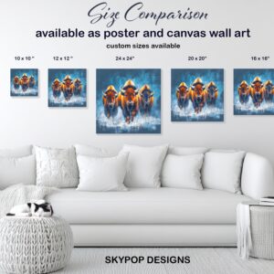 Bison Herd Art