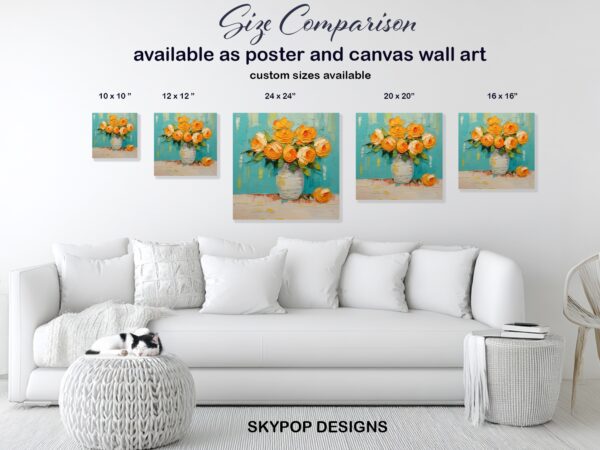 Yellow Roses Art