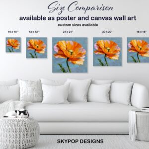 Vibrant Poppy Art