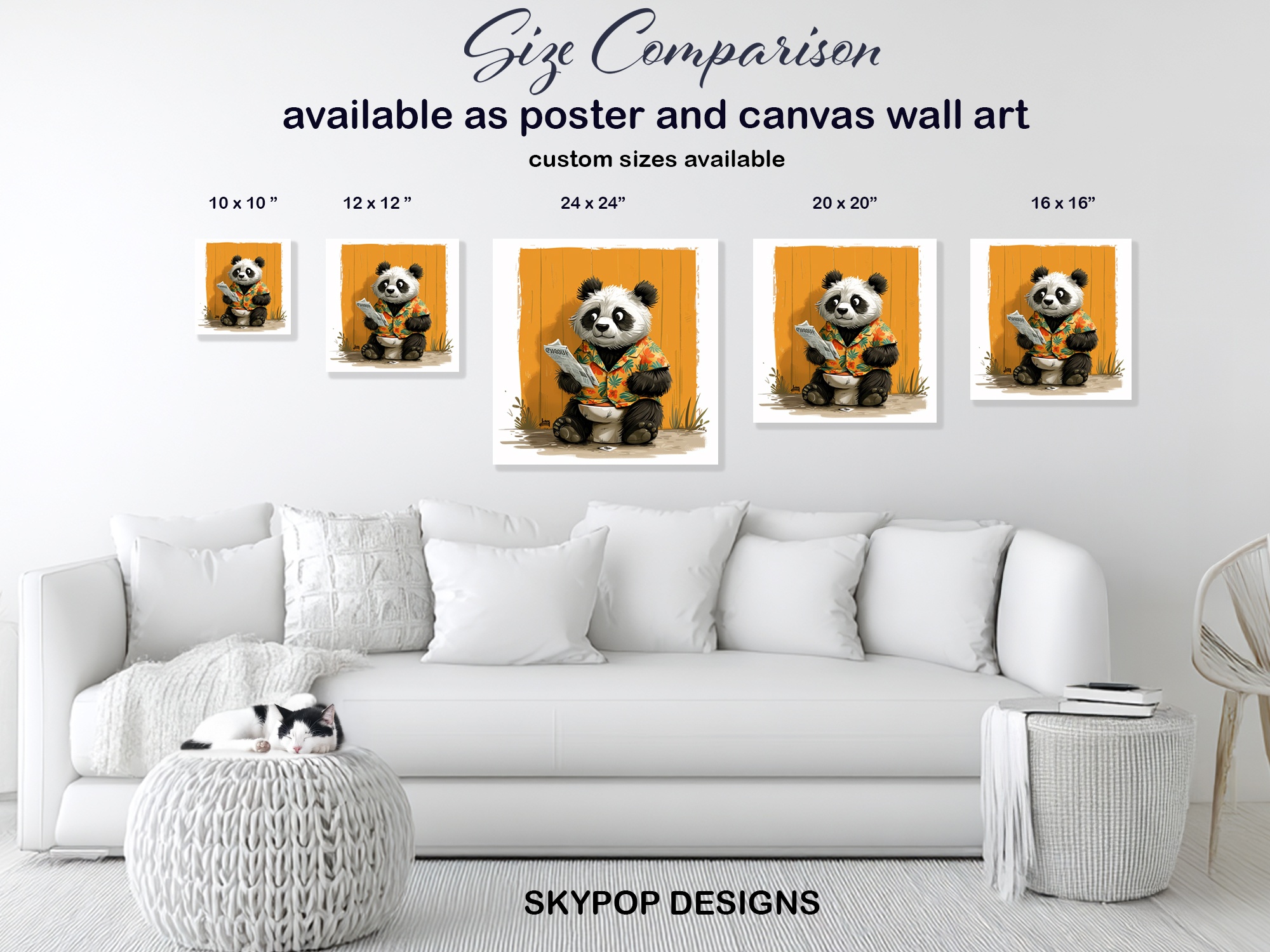 7.jpg Panda Newspaper Art
