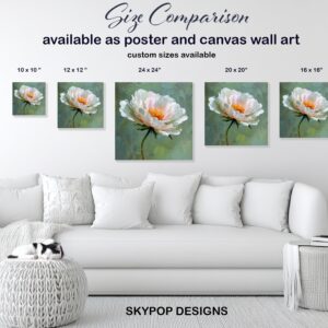 Peony Bloom Art