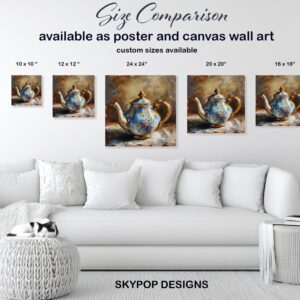 Elegant Teapot Art