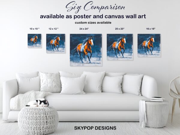 Galloping Horse Art