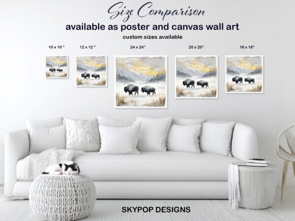 Bison Art