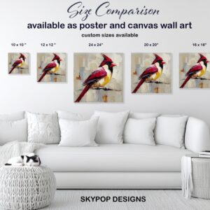 Cardinal Bird Art