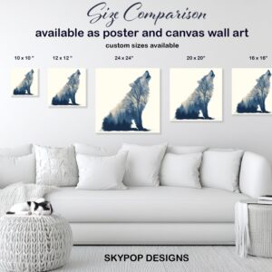 Wolf Forest Art