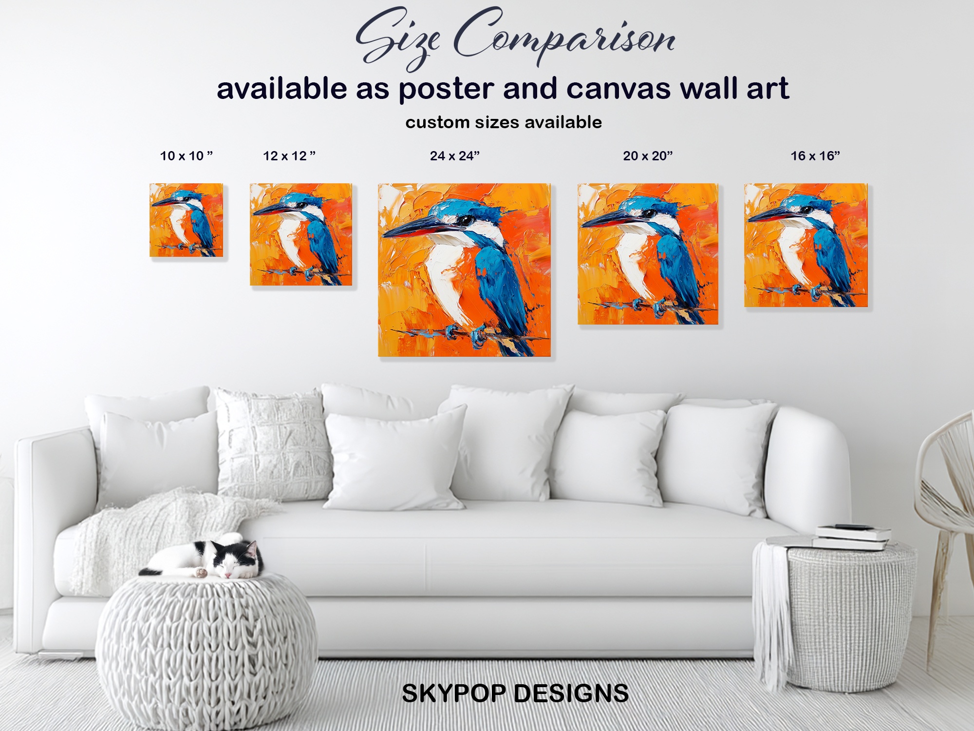 7.jpg Kingfisher Bird Art