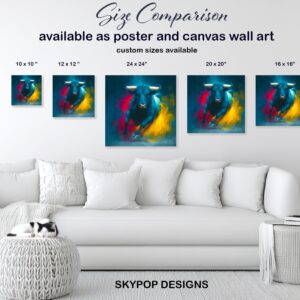 Bull Wall Art
