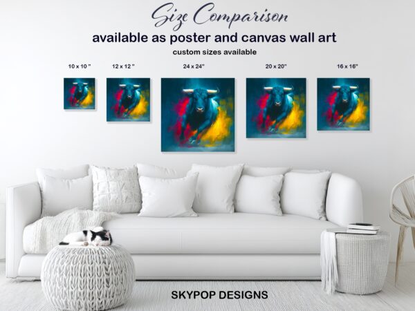Bull Wall Art