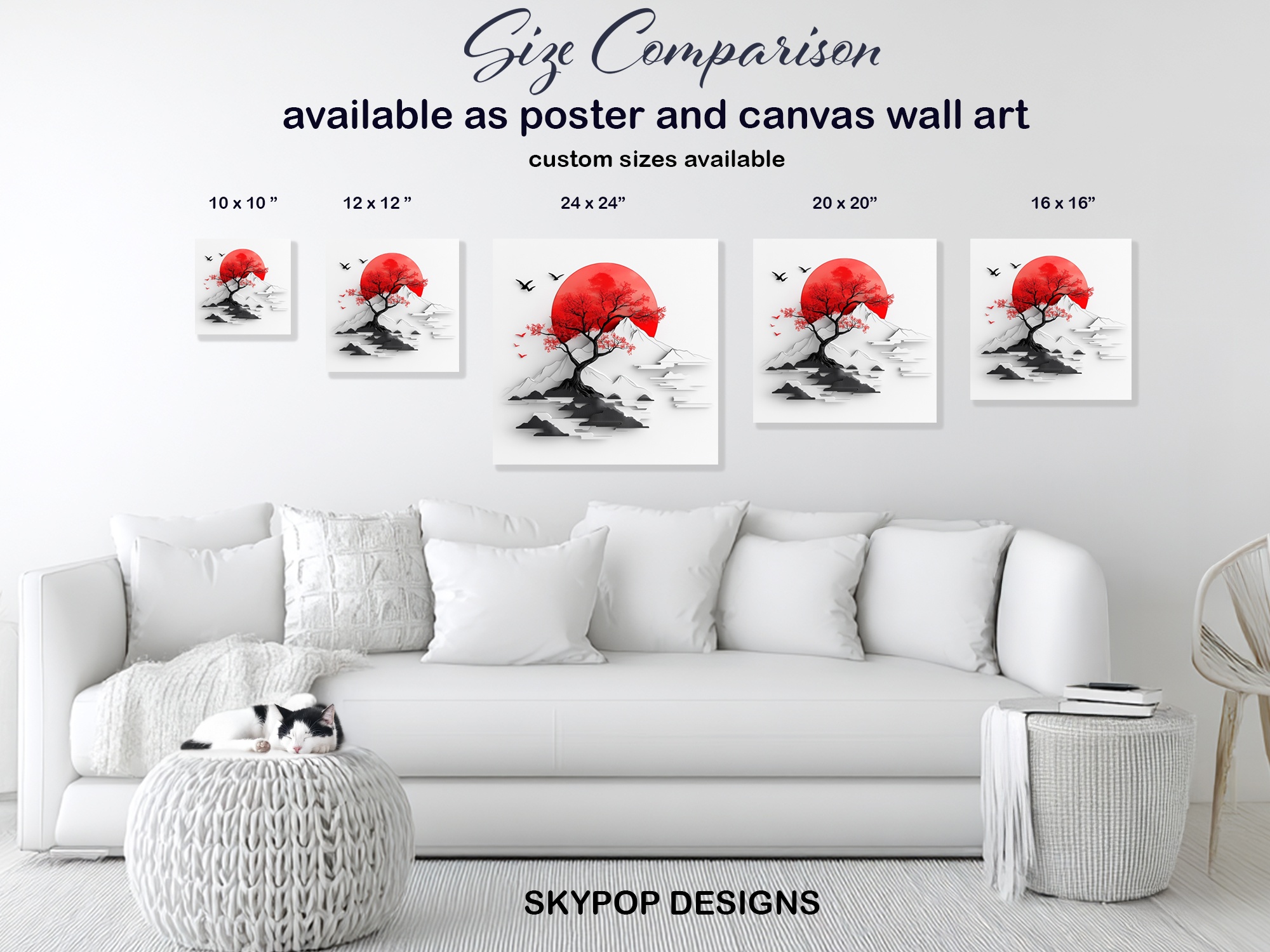 7.jpg Japanese Red Sun Tree Art