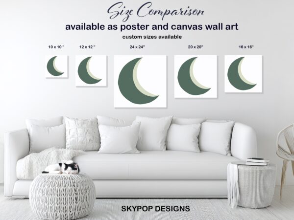 Crescent Moon Art