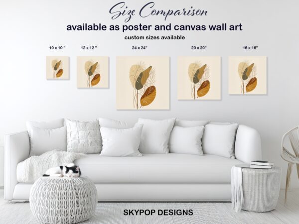 Tropical Leaf Art