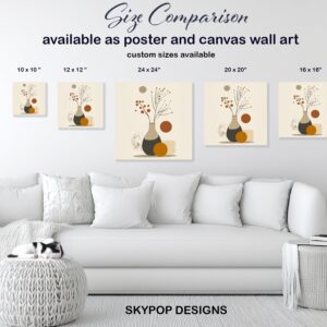 Autumn Branches Vase Art