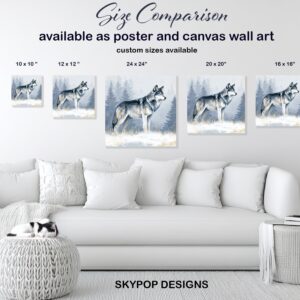 Wolf Winter Art
