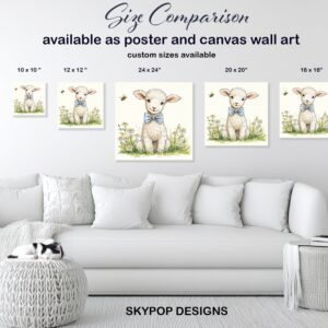 Lamb Bow Tie Art