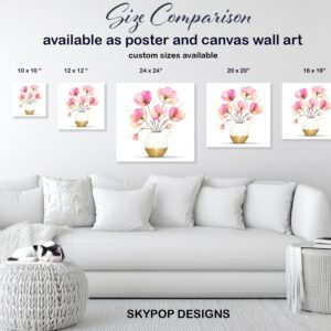 Delicate Pink Blossoms Art