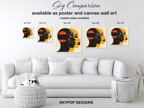 Duality Faces Art